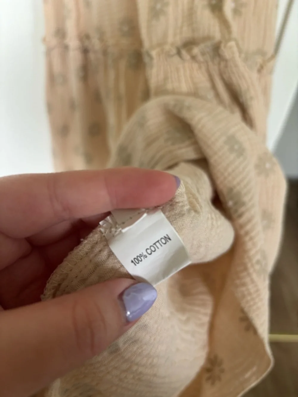 Amazon Floral Cotton Midi Dress - Picture 6 of 7